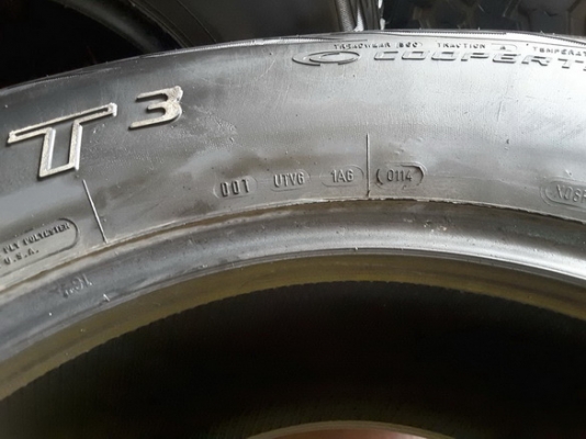 Cooper AT3 ขนาด 265/70/16 ปี14 สวยๆ 1ชุด