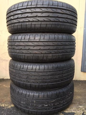 ขายยาง BRIDGESTONE DUELER H/P Sport (RUNFLAT) 205-55-17 ปี14 สภาพป้ายแดง ไม่มีตำหนิ ชุดละ 5,500 บาท