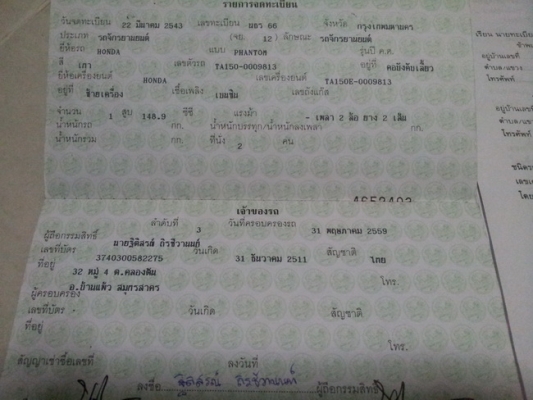 ขาย Phantom 150 cc. สวยเดิม