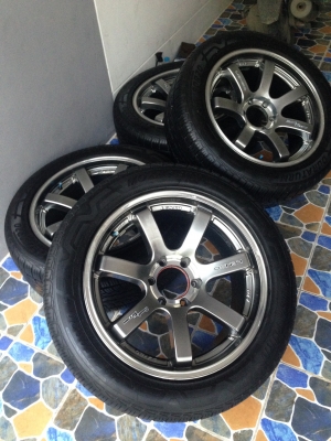 ขายล้อแม็คLENSO RT 7 ของแท้พร้อมยาง