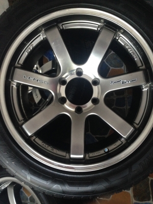 ขายล้อแม็คLENSO RT 7 ของแท้พร้อมยาง