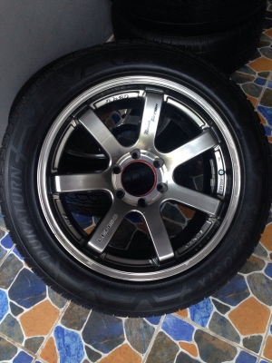 ขายล้อแม็คLENSO RT 7 ของแท้พร้อมยาง