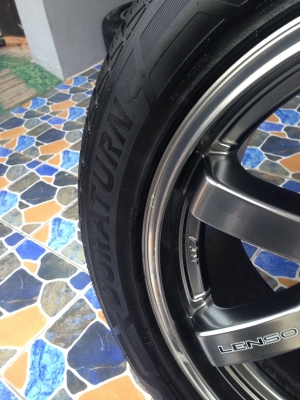 ขายล้อแม็คLENSO RT 7 ของแท้พร้อมยาง