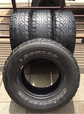 ยาง All DUNLOP AT3 265 70 16 ปี15 ดอกเต็ม ไม่มีปะ ราคาไม่แพง