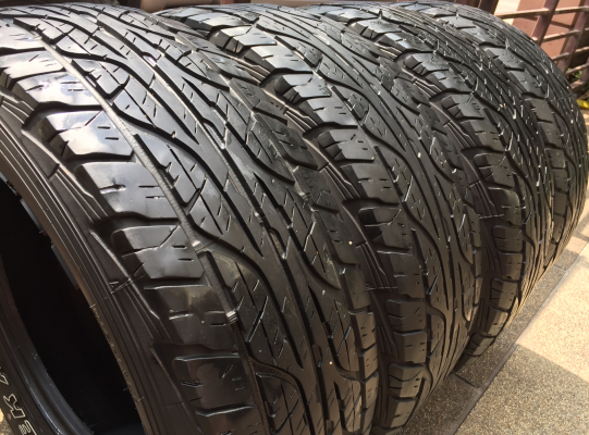 ยาง All DUNLOP AT3 265 70 16 ปี15 ดอกเต็ม ไม่มีปะ ราคาไม่แพง