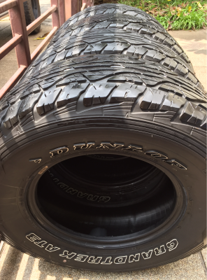 ยาง All DUNLOP AT3 265 70 16 ปี15 ดอกเต็ม ไม่มีปะ ราคาไม่แพง