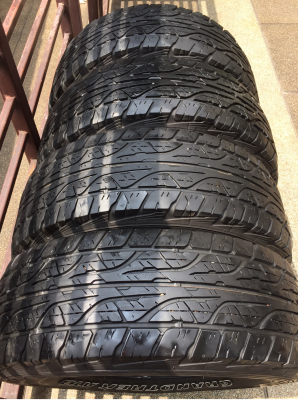 ยาง All DUNLOP AT3 265 70 16 ปี15 ดอกเต็ม ไม่มีปะ ราคาไม่แพง