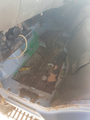 6 ล้อ ISUZU NPR 120 แรง ดั้มดิน กระบะ 4 เมตร หน้า-หลัง F รถ ปี 41