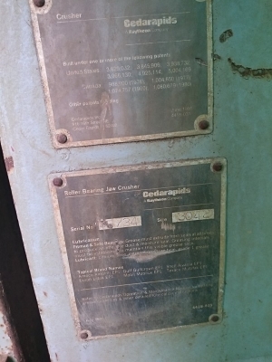 โรงโม่หิน Cedarapids (USA) โรงโม่หิน Cedarapids (USA)