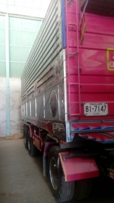 Hino 344 ดั๊มเกษตรมิเนียม แม่12ล้อ ลูก3คาน