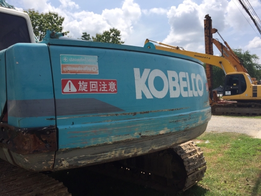 KOBELCO SK210LC mark3 บูมยาว 14เมตร บุ้งกี๋ใหญ่ มีไลน์หัวเจาะ