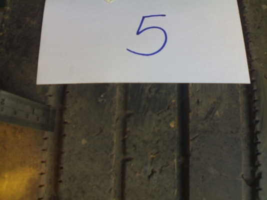 ยาง Bridgestone R157(11R22.5) พร้อมล้อเม็กซ์ 5 เส้น