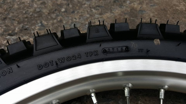 ขายล้อเดิม HONDA CRF250L ยางปี 2016