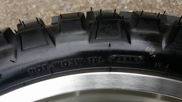 ขายล้อเดิม HONDA CRF250L ยางปี 2016