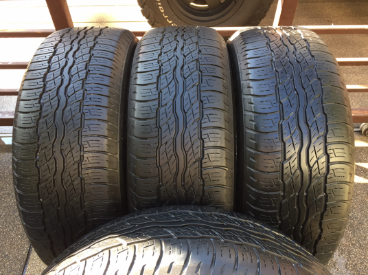 ยาง Bridgestone 235 55 18 ปลายปี14 ดอกเต็ม ไม่มีปะ ราคาไม่แพง ยาง Bridgestone 235 55 18 ปลายปี14 ดอกเต็ม ไม่มีปะ ราคาไม่แพง