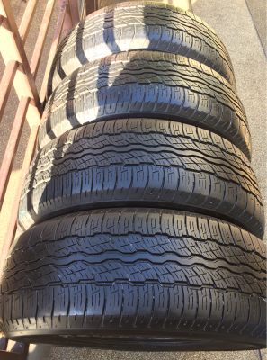 ยาง Bridgestone 235 55 18 ปลายปี14 ดอกเต็ม ไม่มีปะ ราคาไม่แพง ยาง Bridgestone 235 55 18 ปลายปี14 ดอกเต็ม ไม่มีปะ ราคาไม่แพง