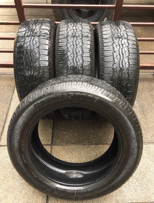 ยาง Bridgestone 235 55 18 ปลายปี14 ดอกเต็ม ไม่มีปะ ราคาไม่แพง ยาง Bridgestone 235 55 18 ปลายปี14 ดอกเต็ม ไม่มีปะ ราคาไม่แพง