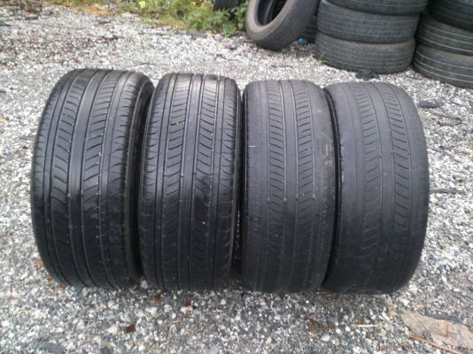 ขายแม็กTE37ขอบ15 หน้าตื่น7นิ้ว หลังลึก8นิ้ว พร้อมยางฟอลเคน195/55R15 ปี13 จำนวน 1 ชุด