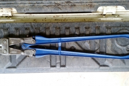 ขายกรรไกรตัดเหล็กRECORD NO.942 Made in England.ใหม่เก่าเก็บ