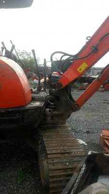 ขายรถแบคโฮ KUBOTA KX161-3 เอกสารเล่มทะเบียน ไมล์ 5000 ชม.ราคา 420000