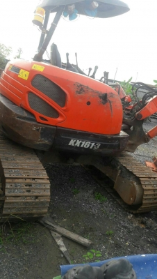ขายรถแบคโฮ KUBOTA KX161-3 เอกสารเล่มทะเบียน ไมล์ 5000 ชม.ราคา 420000