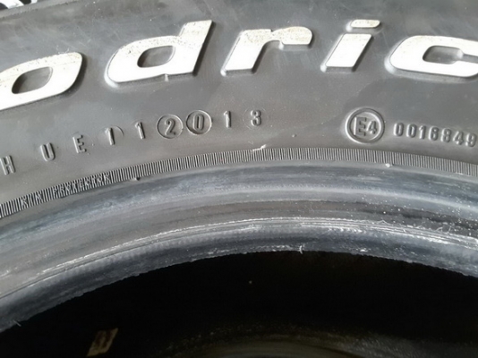 BF All USA. 265/75/16 ปี13 สภาพสวยๆ 1ชุด