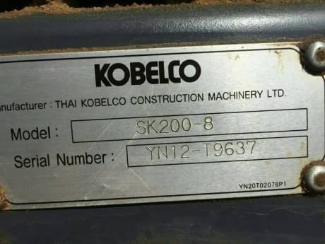 KOBELCO YN12 SK 200 MARK 8 Super X