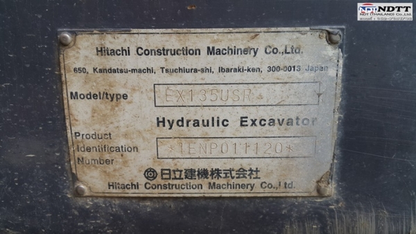 **Hitachi EX135USR** 6,456 ชั่วโมง เก่าญี่ปุ่น ไม่เคยใช้งานในไทย โทร. 062-709-1748 ธีรเทพ