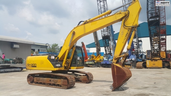 Sumitomo SH200-5 ปี 2012 5,700 ชม. สภาพสวยนำเข้าญี่ปุ่น ไม่เคยใช้งานในไทย โทร. 062-709-1748 ธีรเทพ (แบงค์)