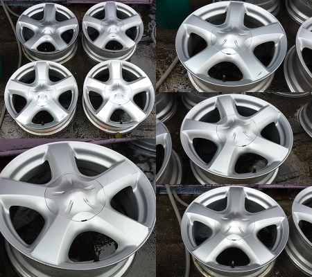 แม็ก Isuzu D-max V-crossขอบ 17 สภาพเดิมสวย ไม่คดไม่ดุ้ง สภาพพร้อมใช้งาน ราคา 4 วง 4,900- 5,500 บาท