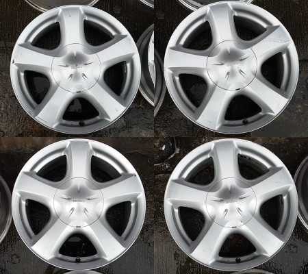 แม็ก Isuzu D-max V-crossขอบ 17 สภาพเดิมสวย ไม่คดไม่ดุ้ง สภาพพร้อมใช้งาน ราคา 4 วง 4,900- 5,500 บาท