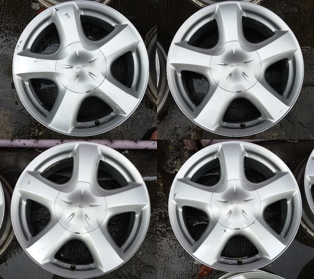 แม็ก Isuzu D-max V-crossขอบ 17 สภาพเดิมสวย ไม่คดไม่ดุ้ง สภาพพร้อมใช้งาน ราคา 4 วง 4,900- 5,500 บาท