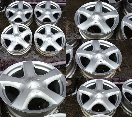 แม็ก Isuzu D-max V-crossขอบ 17 สภาพเดิมสวย ไม่คดไม่ดุ้ง สภาพพร้อมใช้งาน ราคา 4 วง 4,900- 5,500 บาท