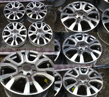 แม็ก Ford New Ranger Wildtrak  ขอบ 18  สภาพสวยเดิมถอดป้ายแดง มีรอยบ้างเล็กน้อย