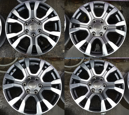 แม็ก Ford New Ranger Wildtrak  ขอบ 18  สภาพสวยเดิมถอดป้ายแดง มีรอยบ้างเล็กน้อย