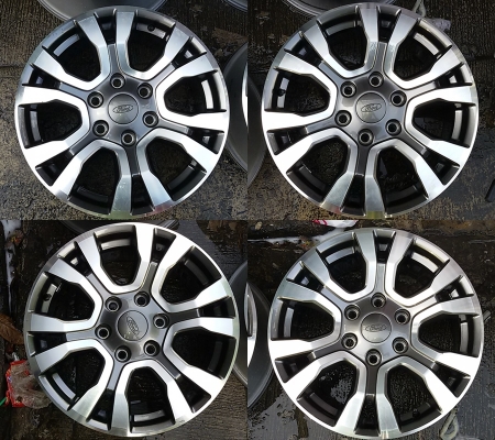 แม็ก Ford New Ranger Wildtrak  ขอบ 18  สภาพสวยเดิมถอดป้ายแดง มีรอยบ้างเล็กน้อย