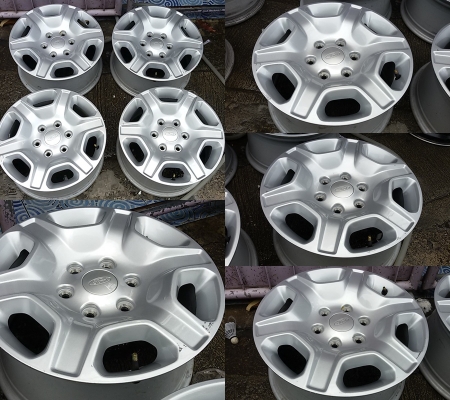 แม็ก Ford New Ranger Wildtrak  ขอบ 18  สภาพสวยเดิมถอดป้ายแดง มีรอยบ้างเล็กน้อย