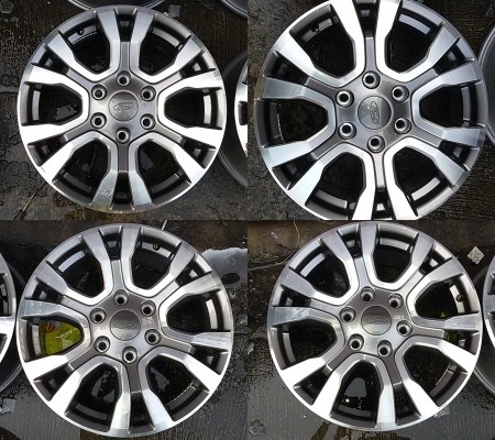 แม็ก Ford New Ranger Wildtrak  ขอบ 18  สภาพสวยเดิมถอดป้ายแดง มีรอยบ้างเล็กน้อย