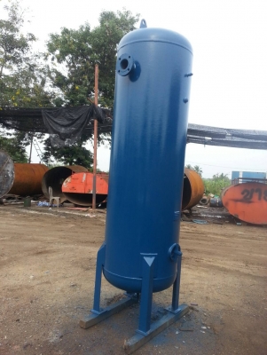 ถังลมขนาด 1000 ลิตรแนวตั้งตามรูป