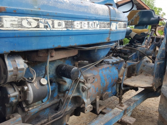 ขายรถไถ FORD 6600 เครื่อง T5เสื้อเรียบ  เครื่องดี ปั้มดี อุปกรณ์ ดันหน้า หาง3 ขายตามสภาพที่เห็นในรูป ราคา. 225,000 บาท โทร.080-1085007 บอล