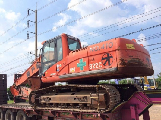 ขายรถแบคโฮ CAT 322C ปี 2005 มีลายหัวกระแทก รถนอกนำเข้าเองจากญี่ปุ่น สภาพสวยพร้อมใช้งาน ขายรถแบคโฮ CAT 322C ปี 2005 มีลายหัวกระแทก รถนอกนำเข้าเองจากญี่ปุ่น สภาพสวยพร้อมใช้งาน