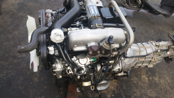 เครื่ิงยนต์อิซุสุ 2800 4JB1 เทอร์โบเครื่องนอกพร้อมเกีร์ย เอกสารพร้อมวางสวยๆ รับประกัน