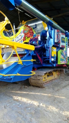 ขายรถเกี่ยวข้าว ไทยเส็ง มดจอมพลังบิ้วใหม่ ปี57 เครื่องHINO JO อุ้ม2ตัน สภาพพร้อมเช็คใหม่ทั้งคันกำลังลงงาน