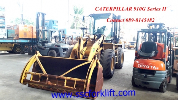 ขายรถตัก CAT 910G นำเข้าจากญี่ปุ่น + วีดีโอ YOUTUBE