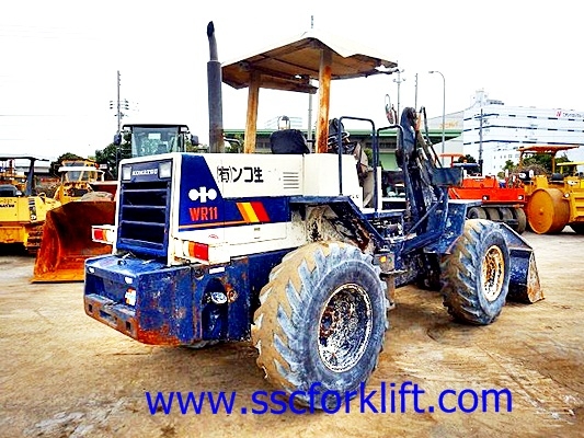 ขายรถตัก KOMATSU WR11 นำเข้าจากญี่ปุ่น สเปคเดียวกับ WA100 ขายรถตัก KOMATSU WR11 นำเข้าจากญี่ปุ่น สเปคเดียวกับ WA100