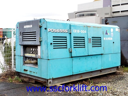 ขายเครื่องปั๊มลม AIRMAN PDS655S นำเข้าจากญี่ปุ่น