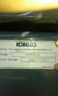 ขายKOBELCO SK200 YN12 ชั่งโมงทำงาน10579 ชั่วโมง สภาพเต็มทั้งคันเอกสารอินวอย หาซื้ออยู่ไม่ผิดหวัง 1,880,000บ.รถอยู่สระบุรี สนใจติดต่อ 0835601591หรือ 0903494058