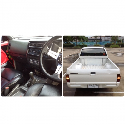 สตาด้า mega cab เครื่องดีเซล 2.5 TURBO เครื่องดี แอร์หนาว พ.พาวเวอร์ ล้อแม็ก สีขาวมุก แซสซีสวย รถเดิ