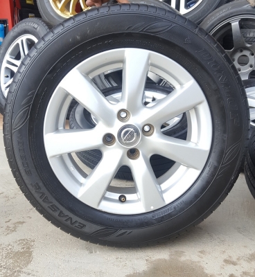 ขายล้อNISSAN ALMERA VL ยางปี 0216 4 ล้อ