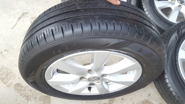 ขายล้อNISSAN ALMERA VL ยางปี 0216 4 ล้อ